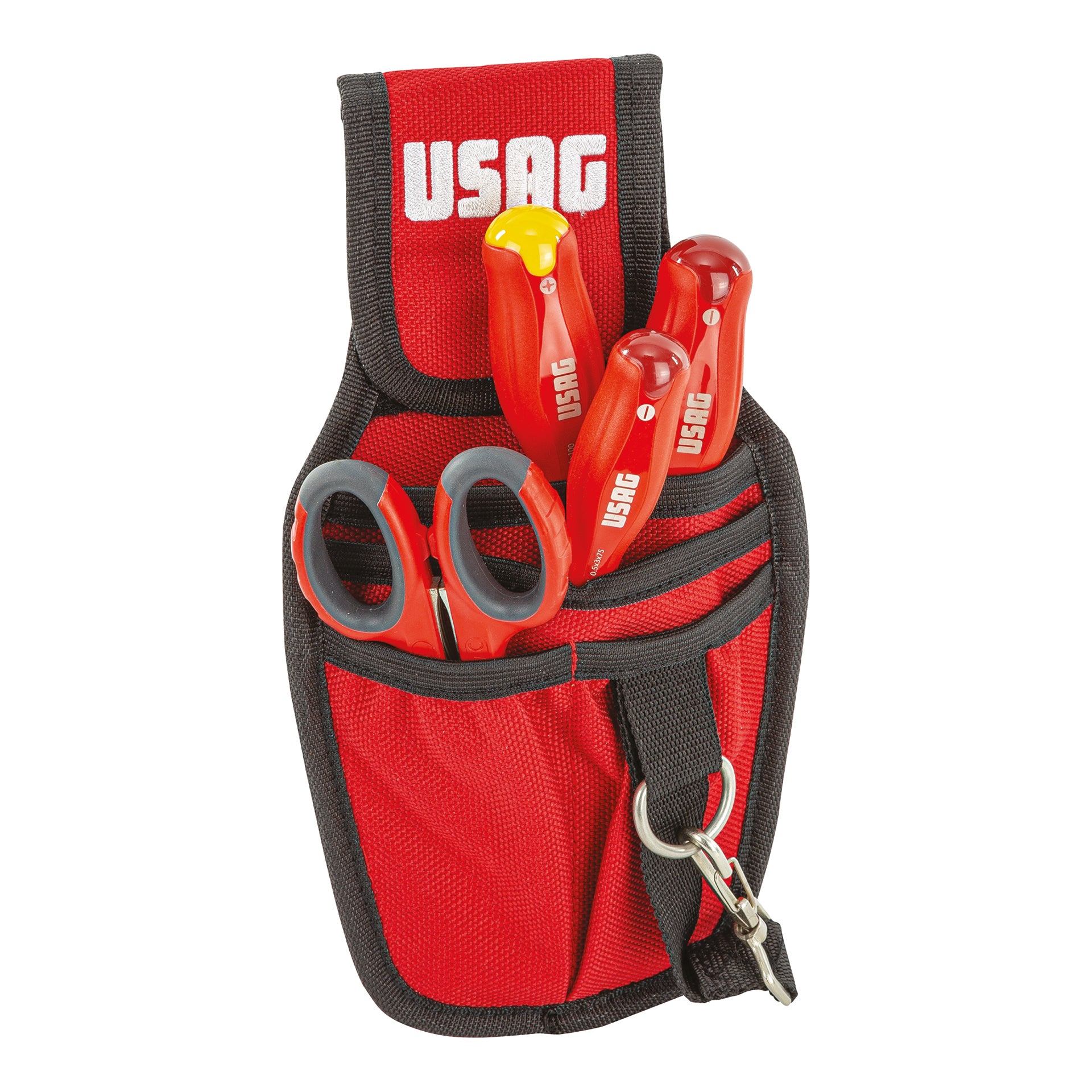 007 ME - Marsupio con ASSORTIMENTO PER ELETTRICISTI (4 pz) - Usag - U00070036 007 ME - Marsupio con ASSORTIMENTO PER ELETTRICISTI (4 pz) - Usag - U00070036